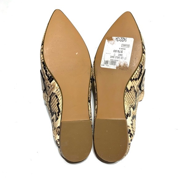Women’s Slip On en THREAD Snakeskin Darla Mules Size 7 - Picture 9 of 9